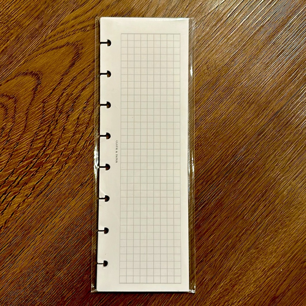 Cloth & Paper Planner Inserts